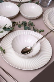 Hermia Juego de Cena de Porcelana 18 Piezas Multicolor